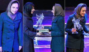 هانیه توسلی برنده جایزه بهترین بازیگر زن