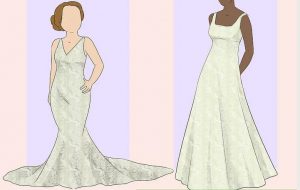 انتخاب لباس عروس